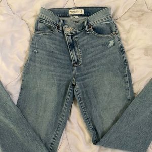 Abercrombie Super Skinny Ankle High Rise